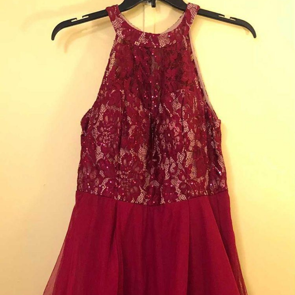 Red homecoming dress